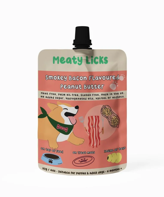 Meaty Licks Peanut Butter Flavours