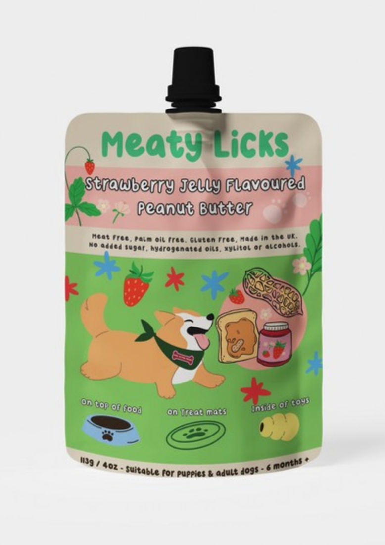 Meaty Licks Peanut Butter Flavours