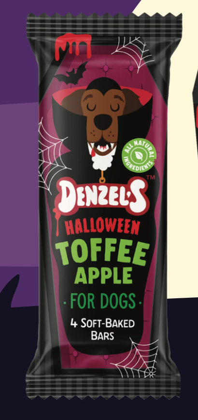 Denzel's Halloween Toffee Apple Stick