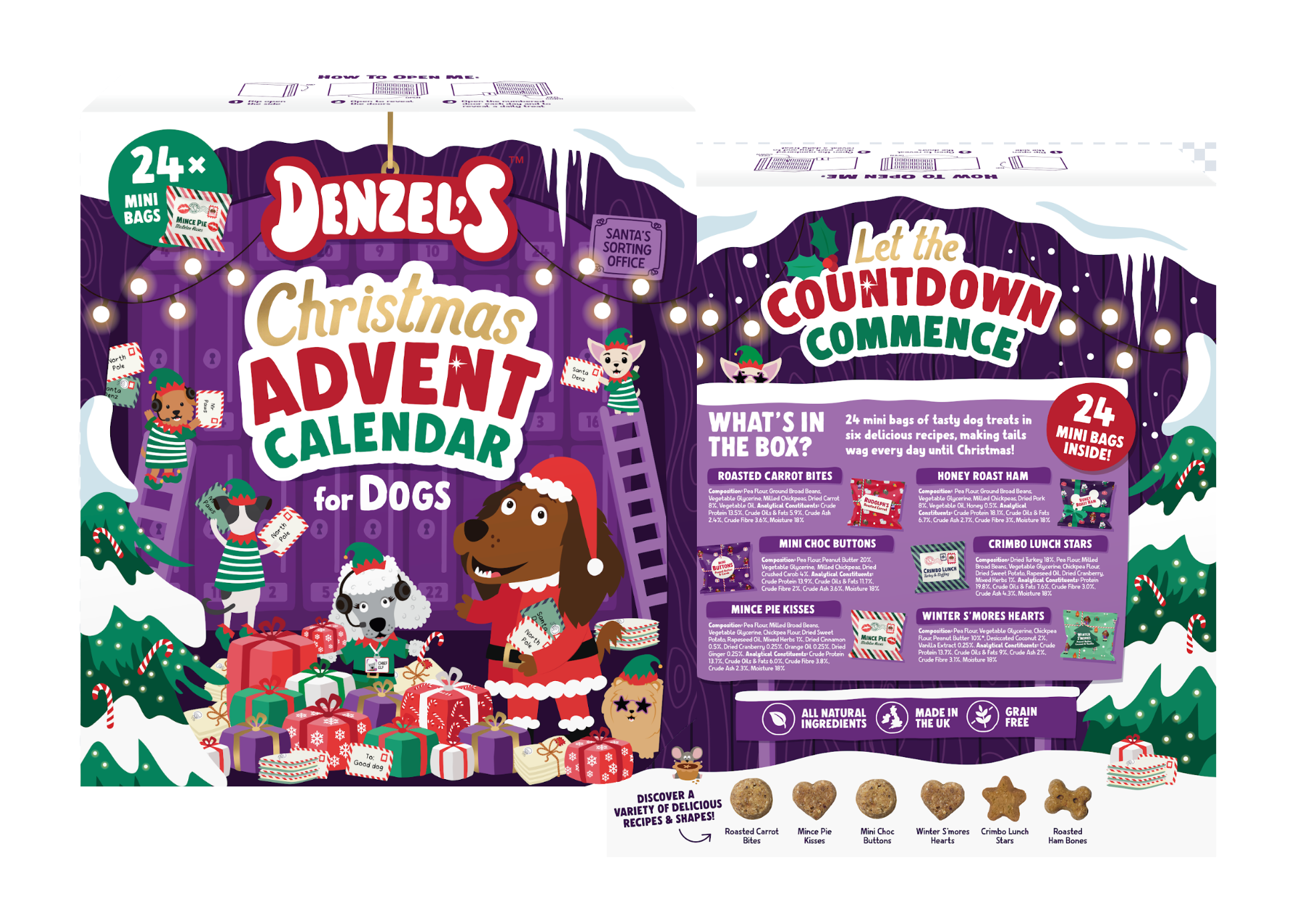 Denzel's Christmas Advent Calendar for Dogs & Puppies