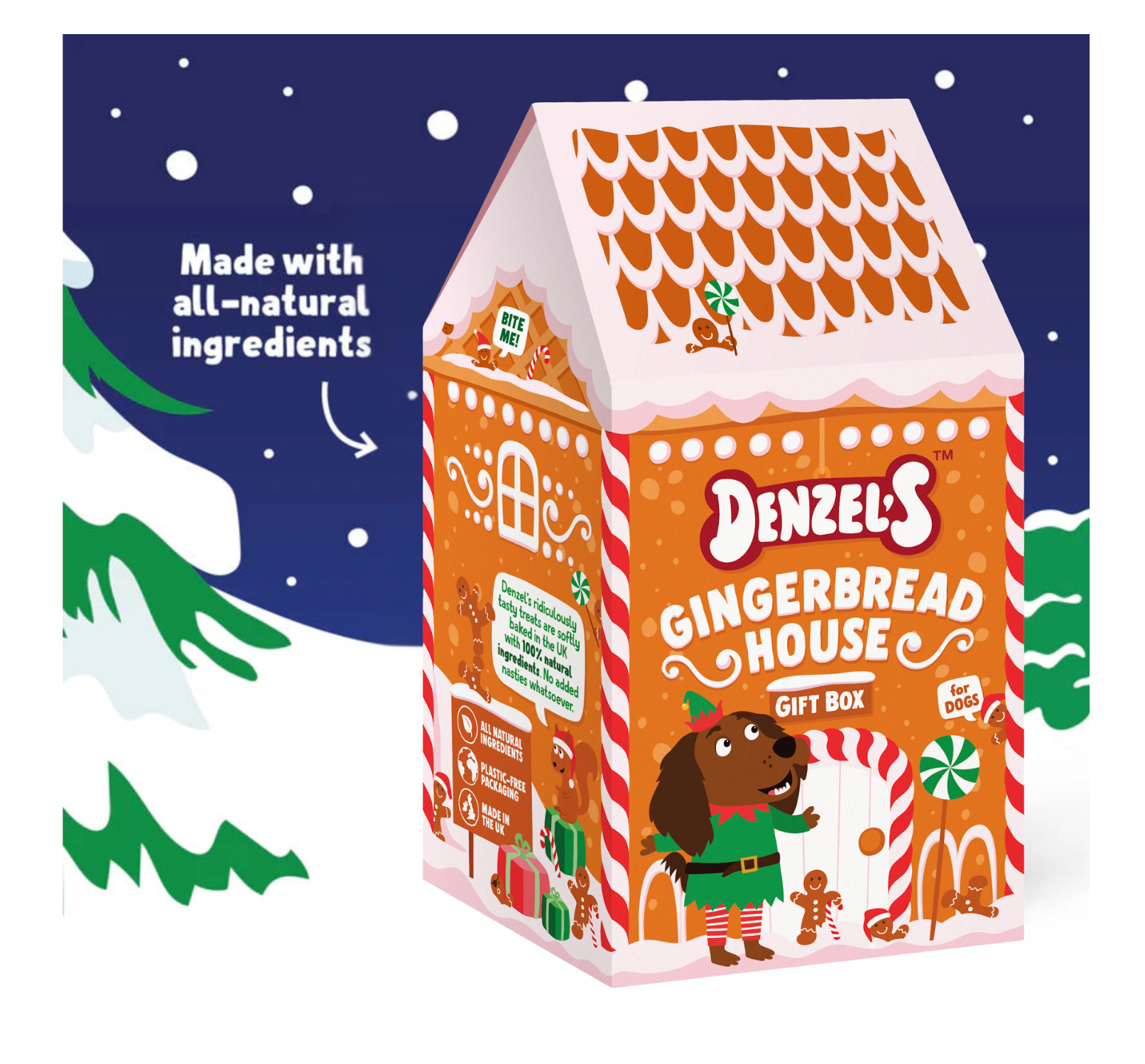 Denzel's - Christmas Gift Box - For Dogs & Puppies