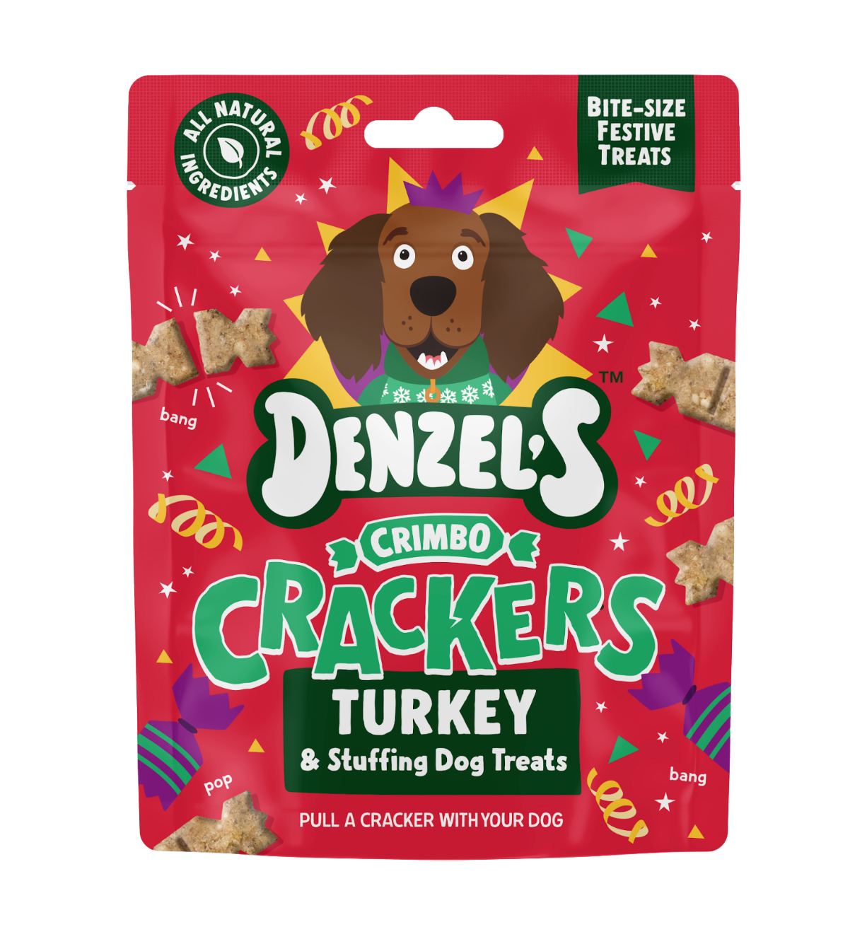 Denzel's - Crimbo Crackers - For Dogs & Puppies