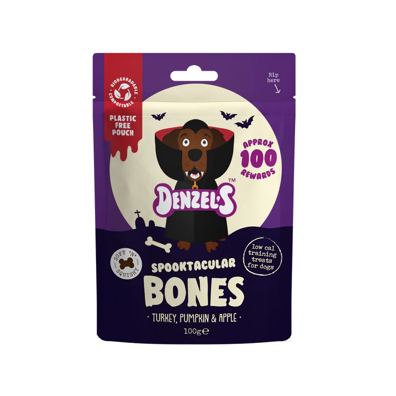 Denzel's Halloween Spooktacular Bones Treats for Dogs
