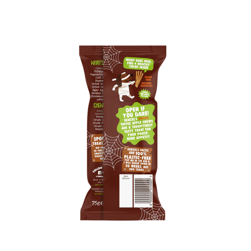 Denzel's Halloween Toffee Apple Stick