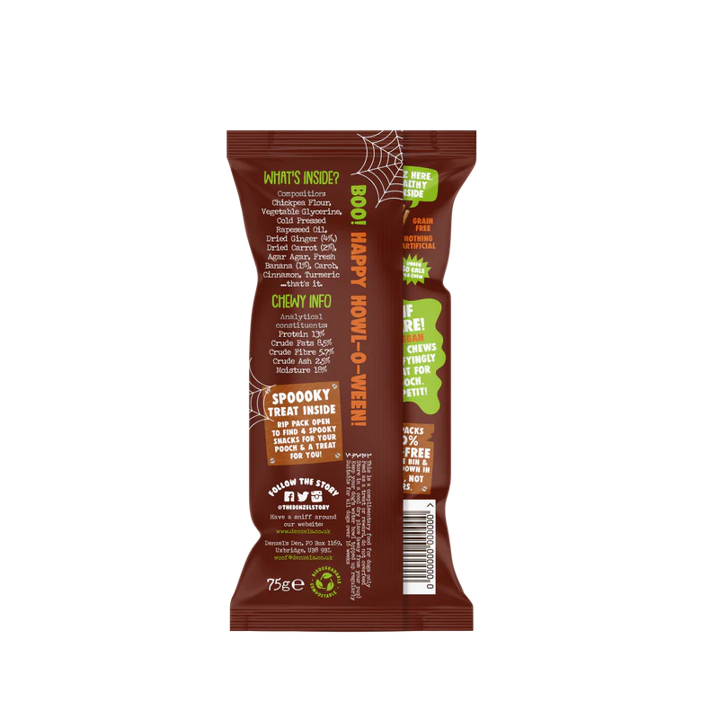 Denzel's Halloween Toffee Apple Stick