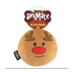 Christmas Animate Squishiez Santa & Reindeer Dog Toys