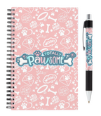 Totally Pawsome NotePad & Pen