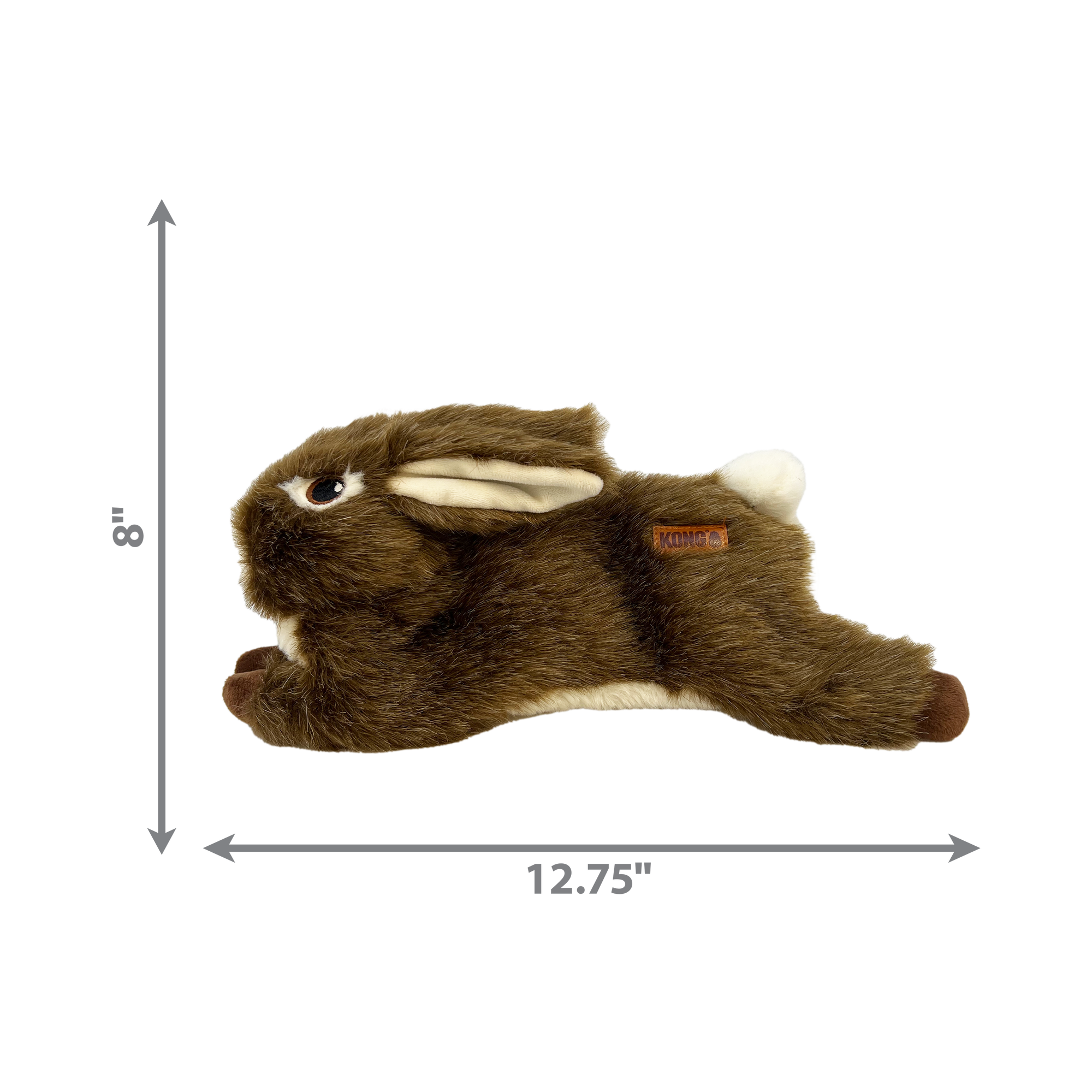 Kong Rufflez Rabbit Low Stuff Wild Dog Toy