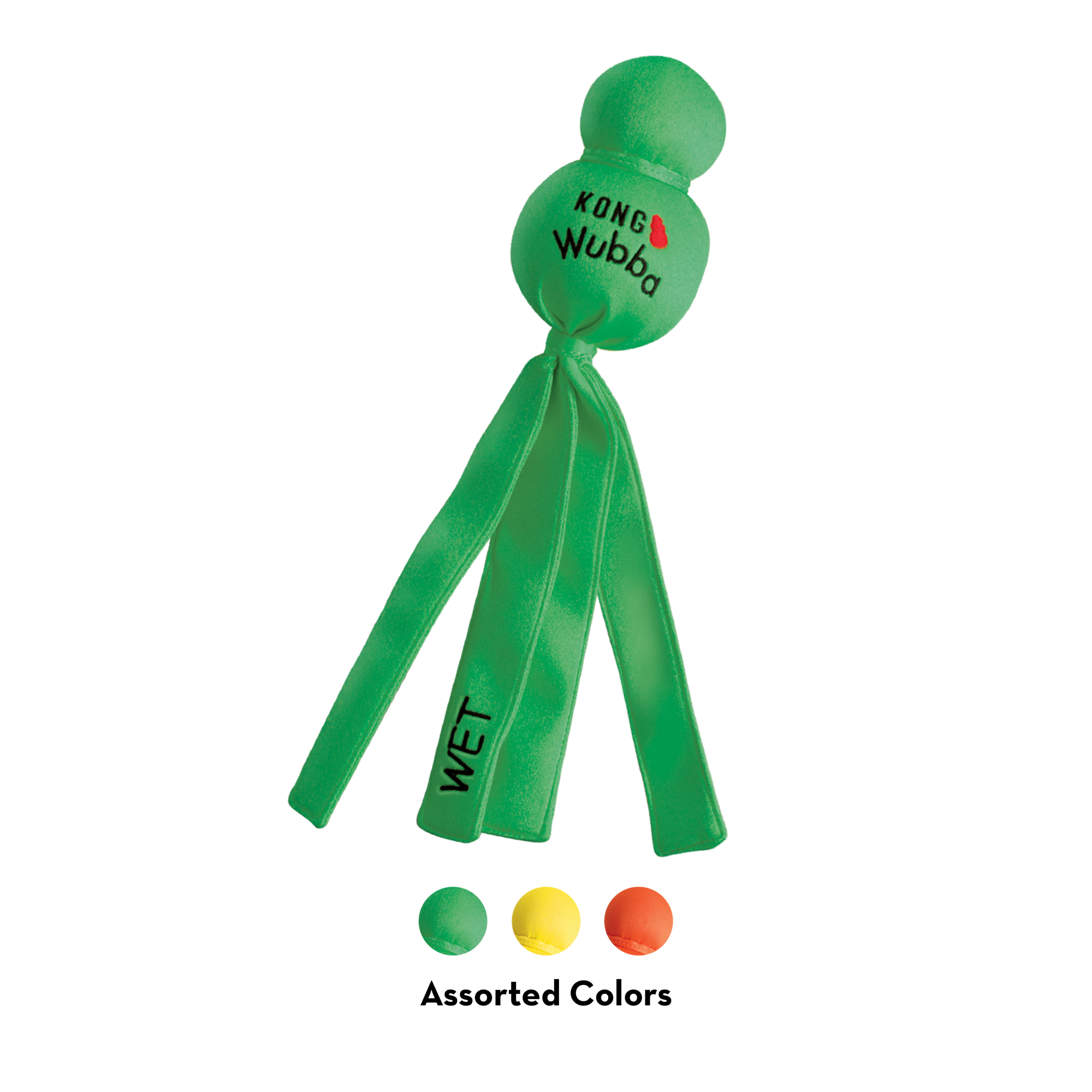 Kong Water Wubba Dog Toy- Plain Large