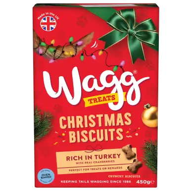 Wagg Christmas Dog Treats For Dogs & Puppies