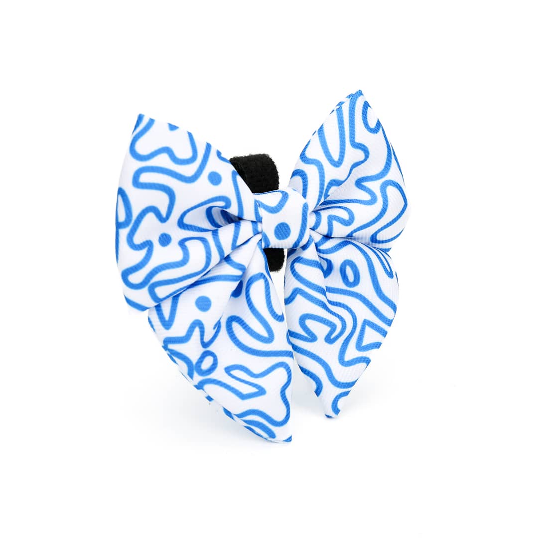 Swirly Barks Sailor Bow Tie