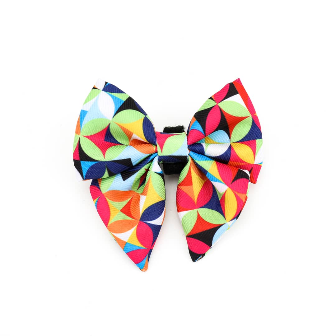 Kaleido Pups Bow Tie