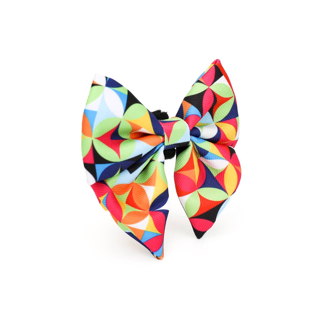 Kaleido Pups Bow Tie