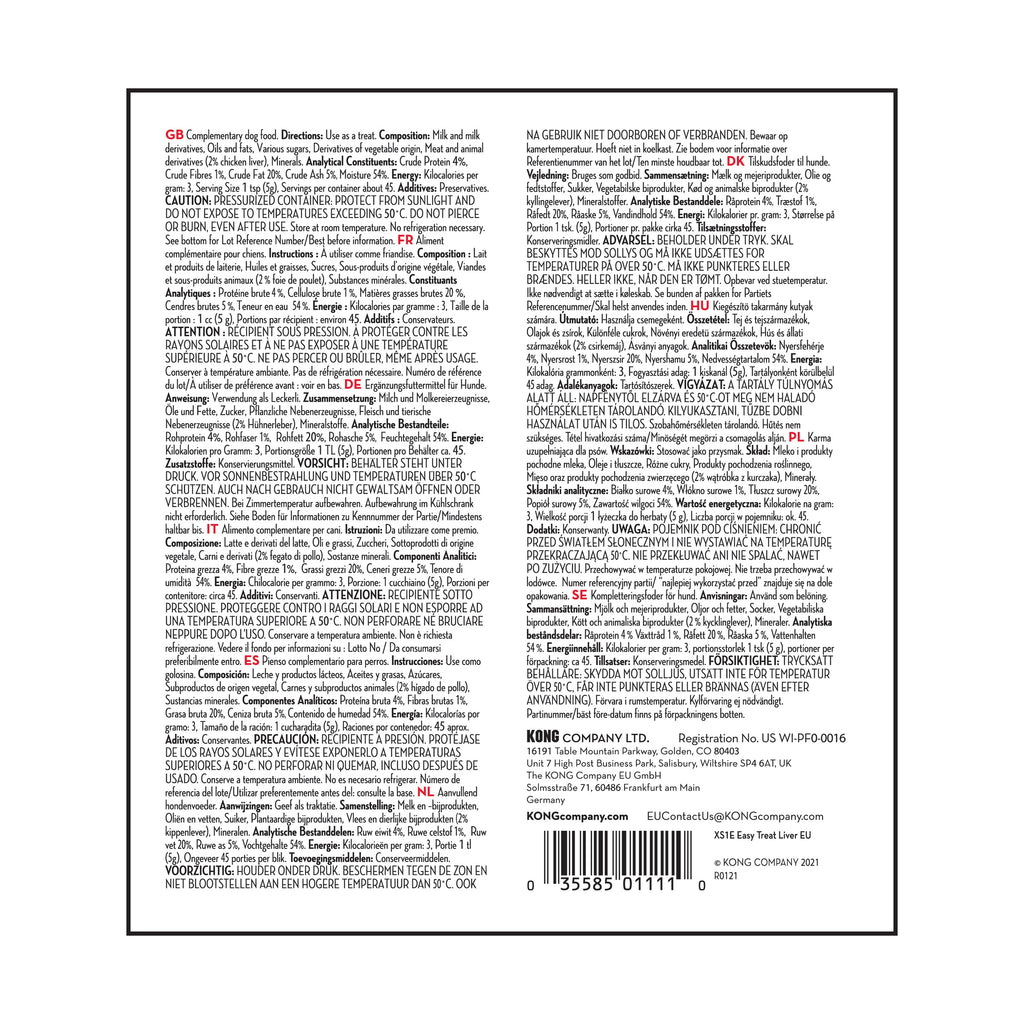 KONG Easy Treat Dog Treats