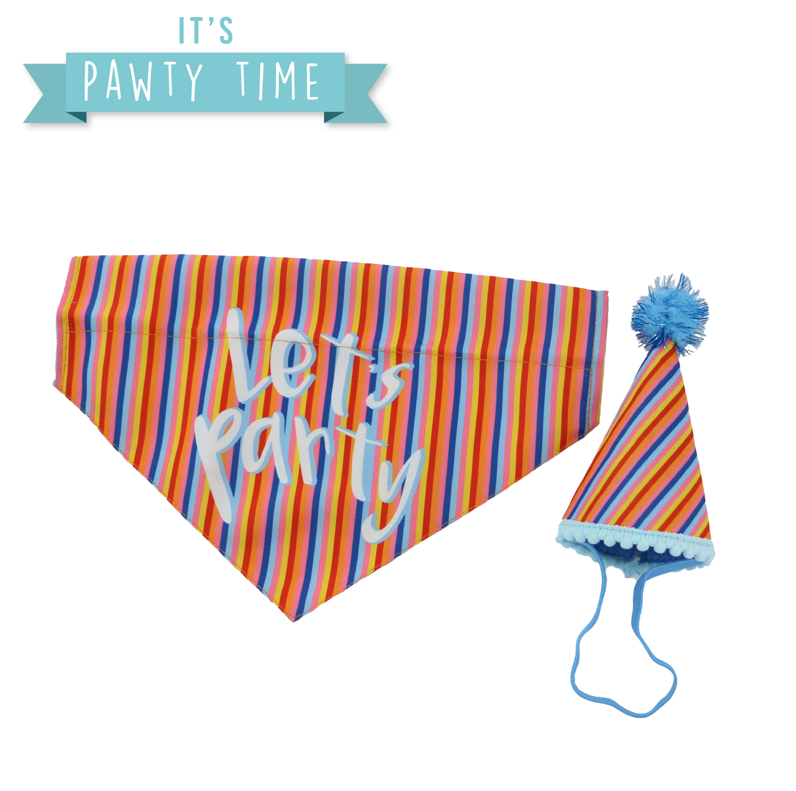 birthday bandana dog