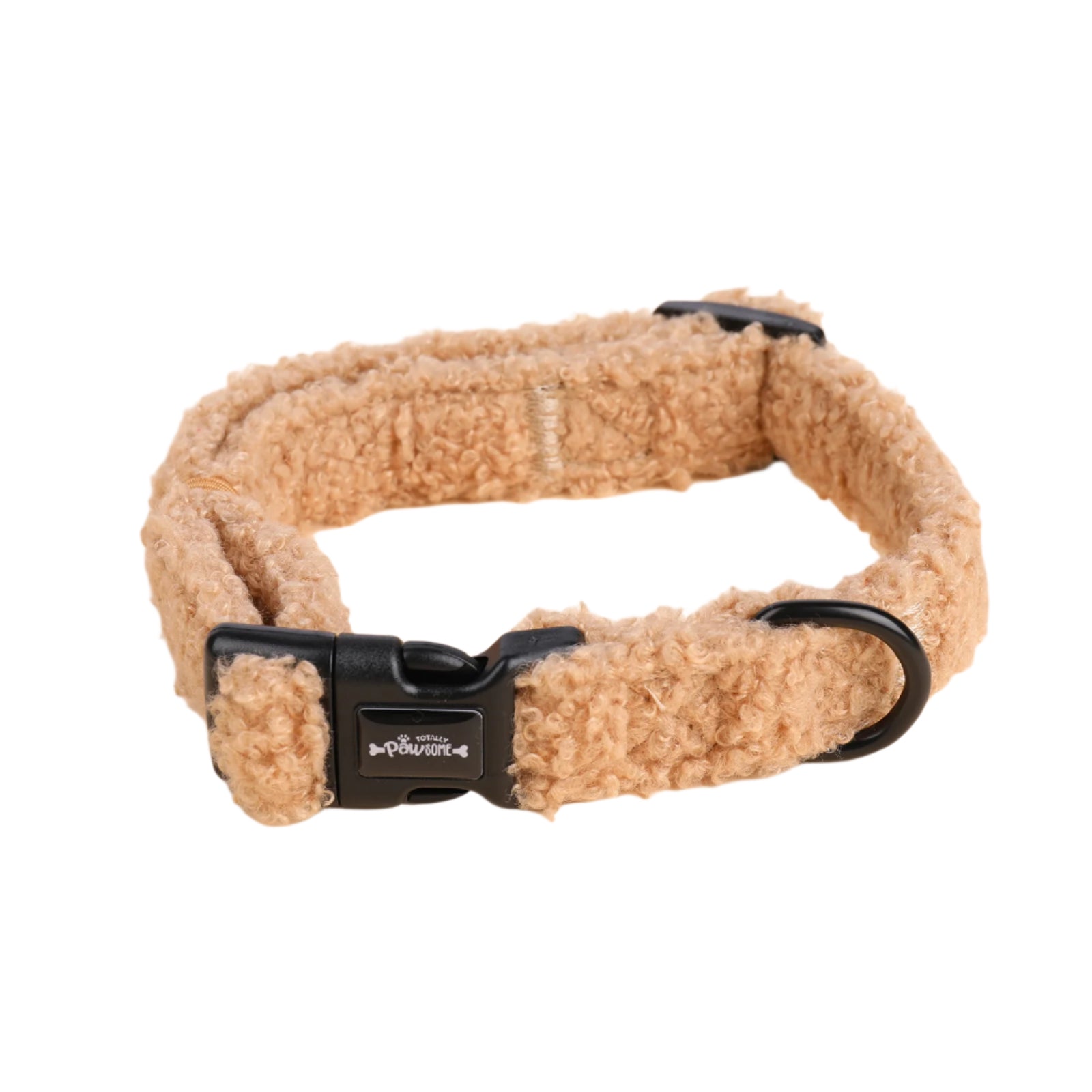 Cookie Brown Teddy Collar - Totally Pawsome