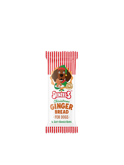 Denzel's Christmas Gingerbread Bread Bars - For Dogs