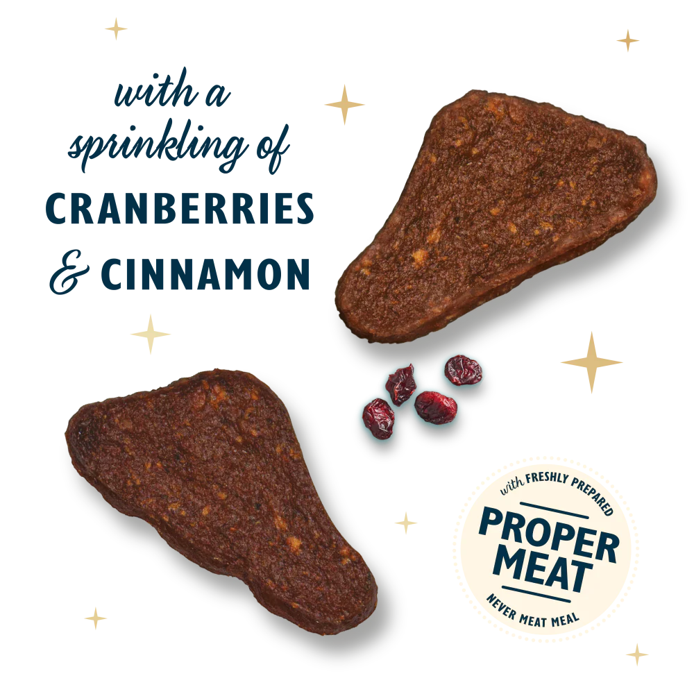 Lily's Kitchen Christmas Festive Dog Treats - Turkey Jerky