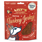 Lily's Kitchen Christmas Festive Dog Treats - Turkey Jerky