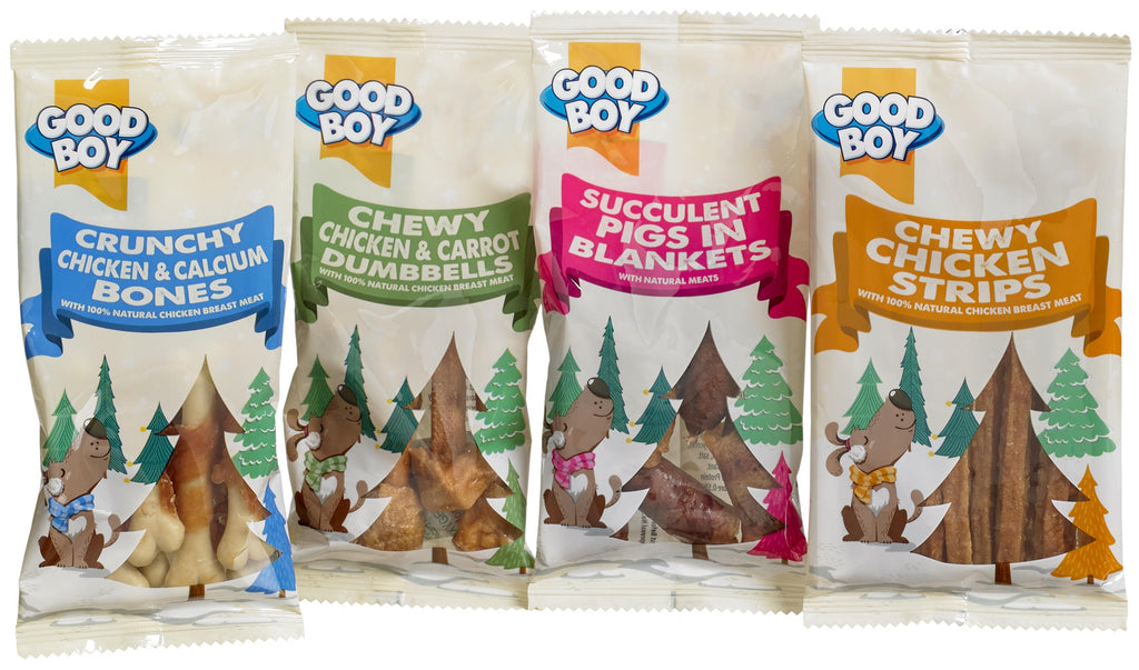 GoodBoy Christmas Meaty Gift Tin - for Dogs & Puppies