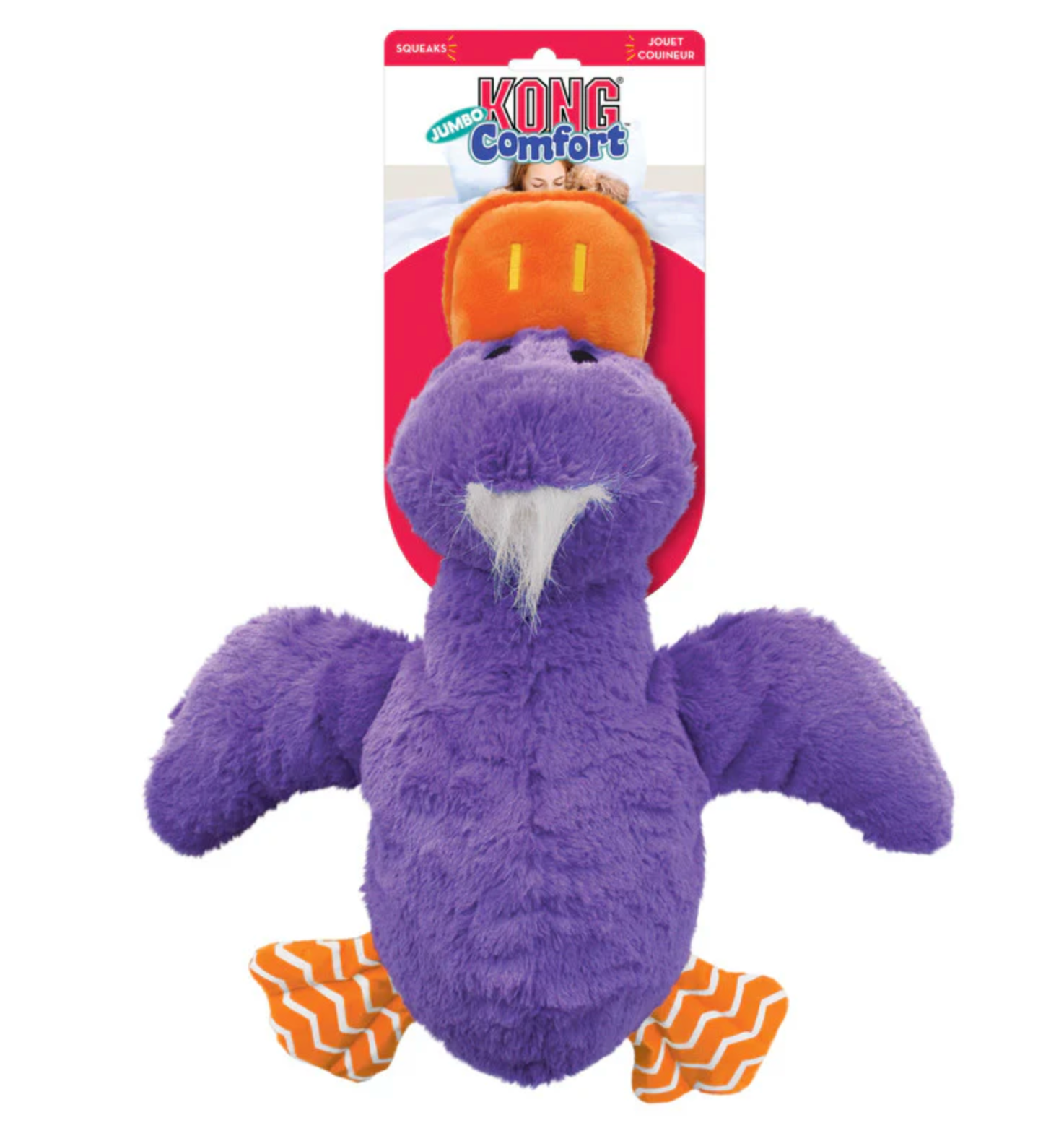 Kong Jumbo Comfort Duck Dog Toy