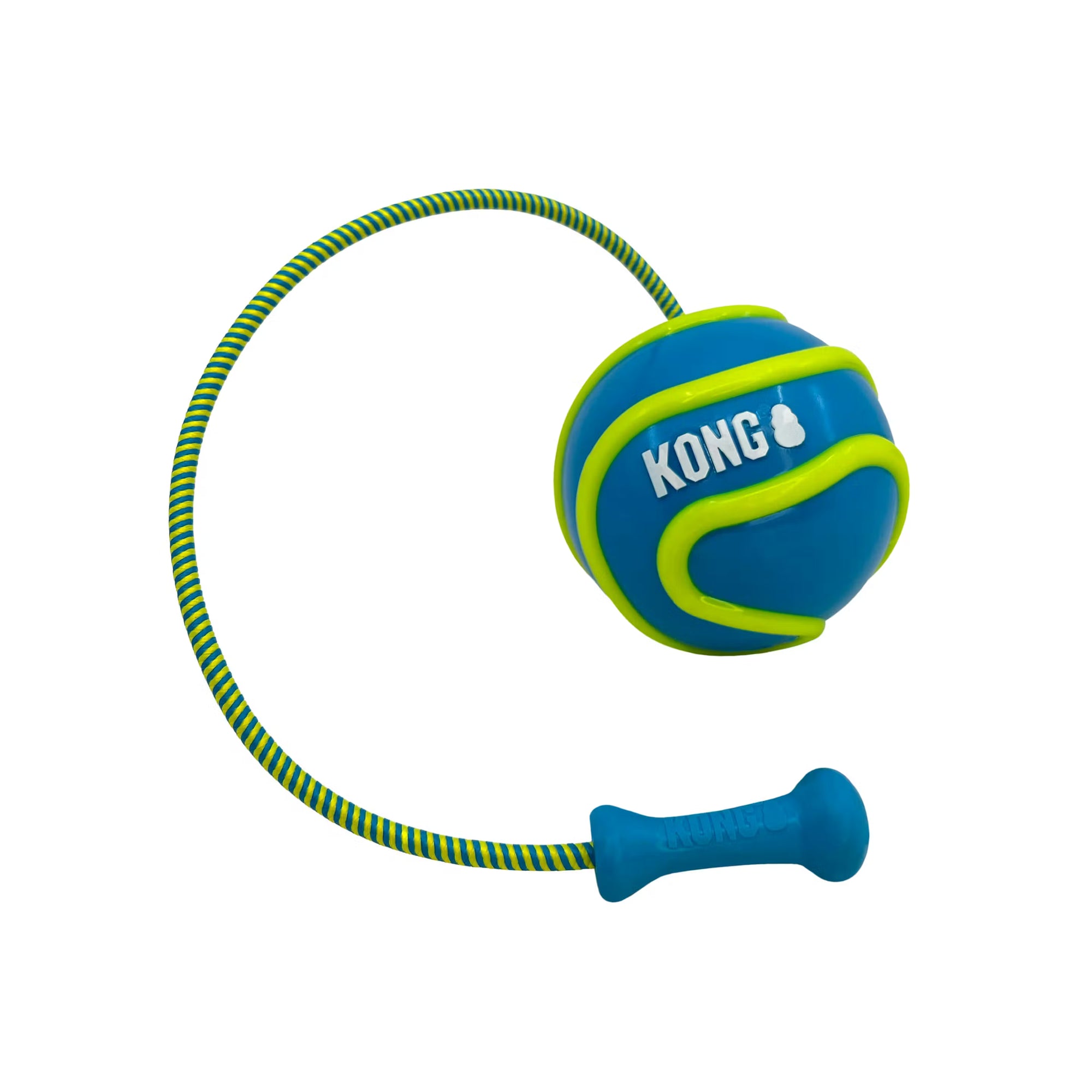 KONG Bunji Ball Hi-Viz Dog Toy