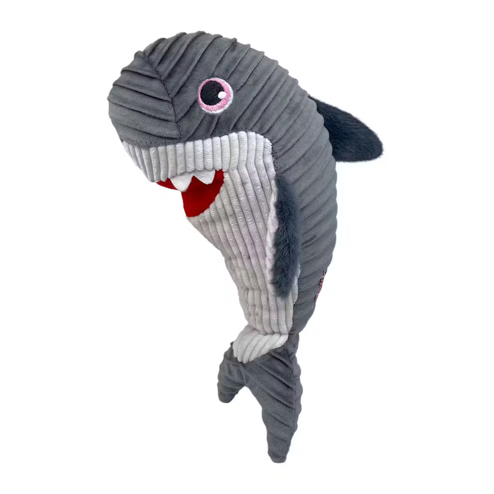 KONG Cuteness Rufflez Shark Dog Toy