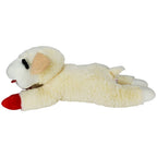 Santa Lamb Chop Soft Plush Dog Toy