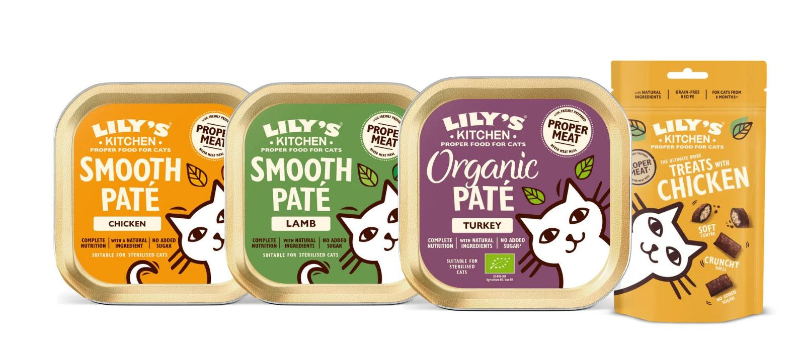 Lilys Kitchen Cat Food Range