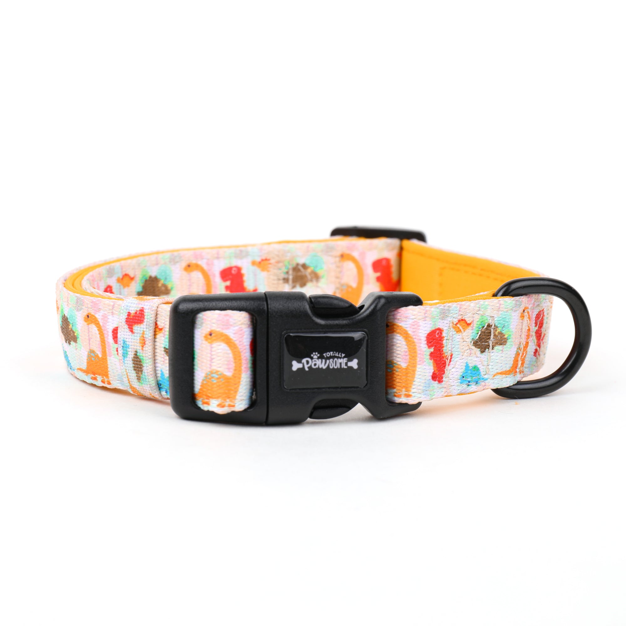 dinosaur dog adjustable collar