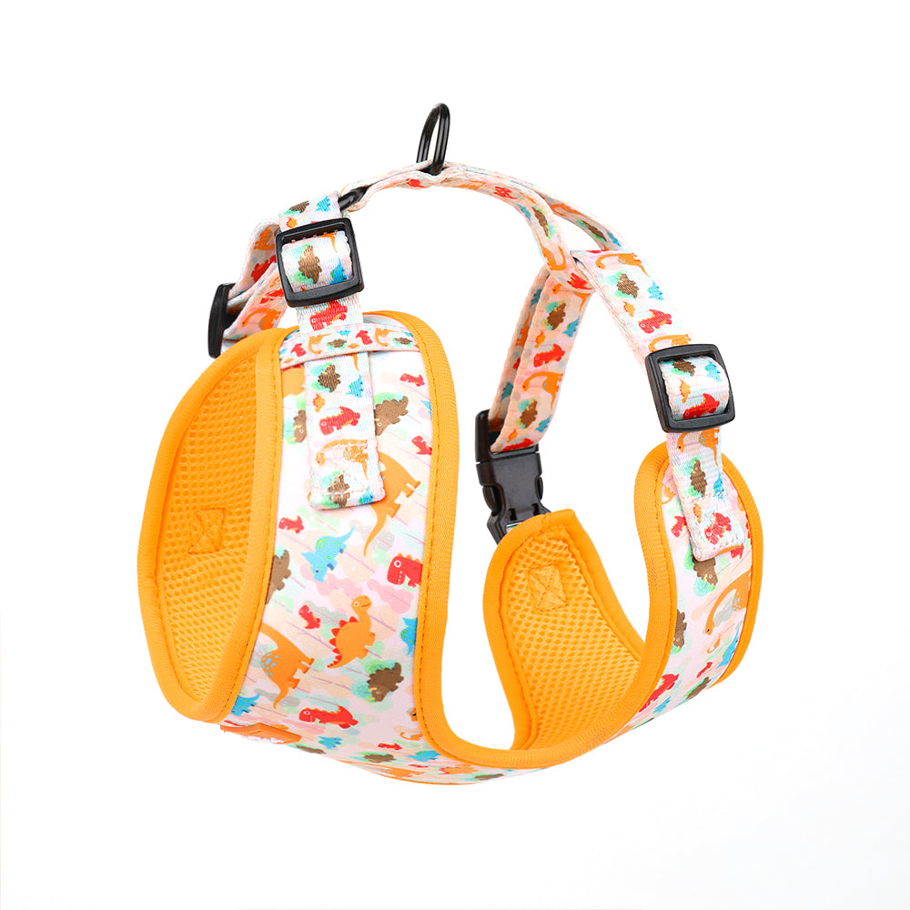 orange dog harness