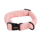 Marshmallow Pink teddy Collar - Totally Pawsome
