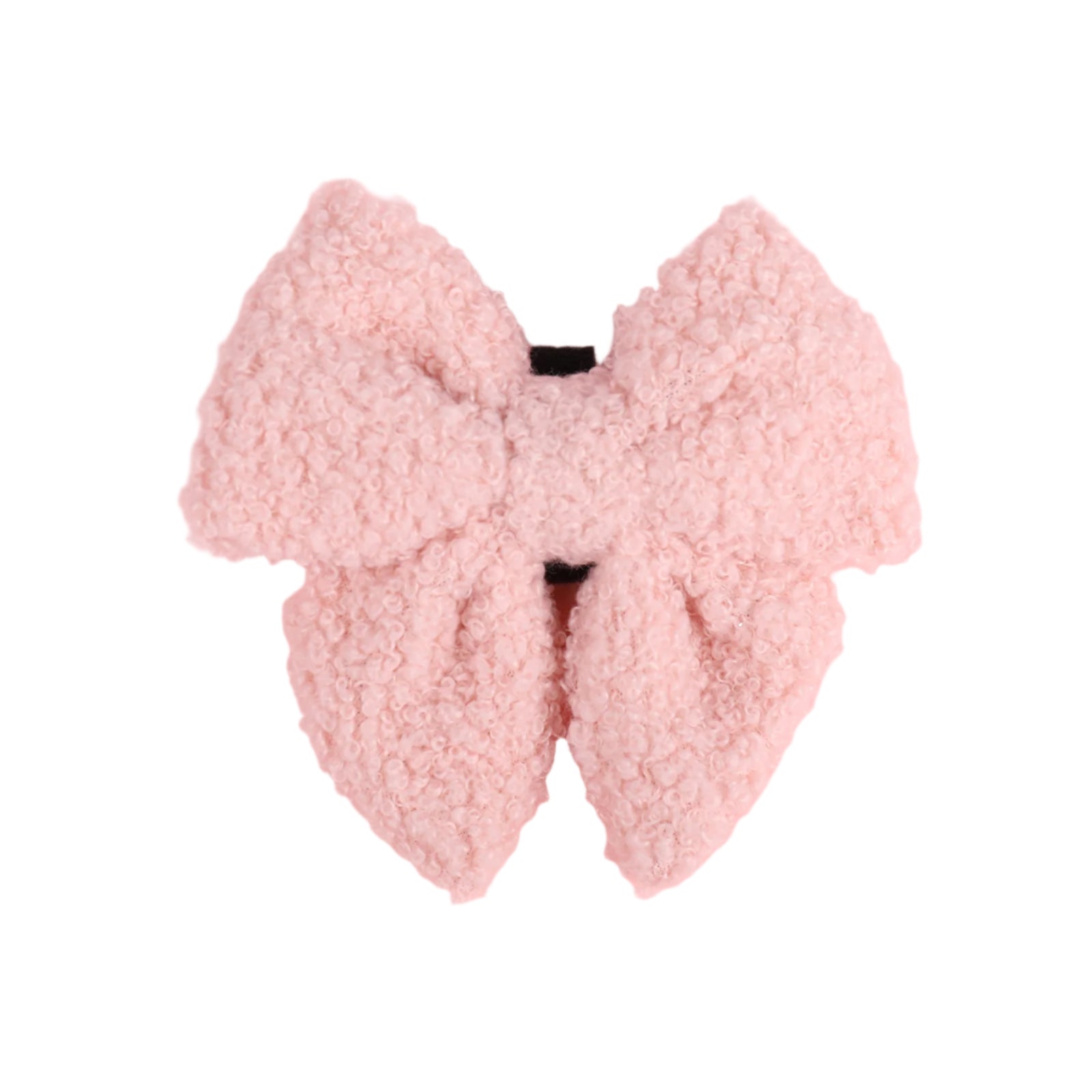 Marshmallow Pink Teddy Bow Tie - Totally Pawsome
