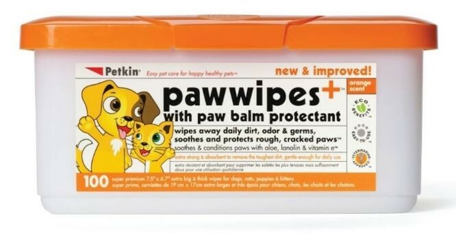 Petkin Wet Wipes for Dogs & Cats