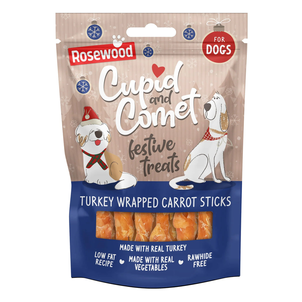 Cupid & Comet Rosewood Christmas Festive Dog Treats
