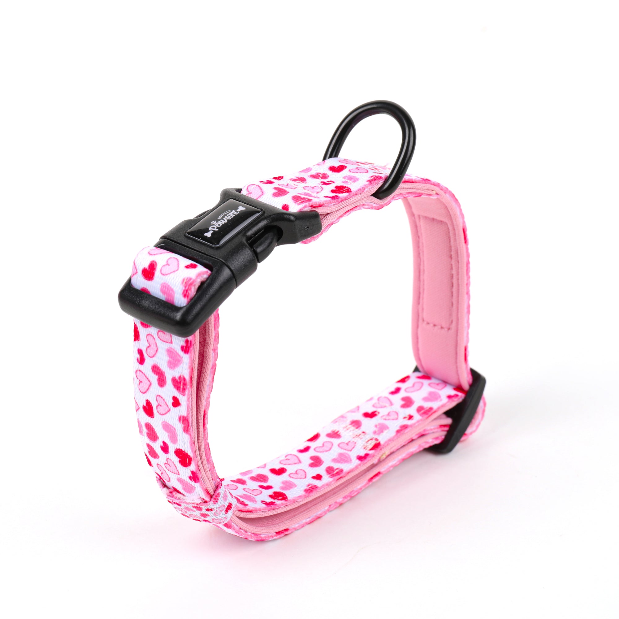 valentines dog adjustable collar