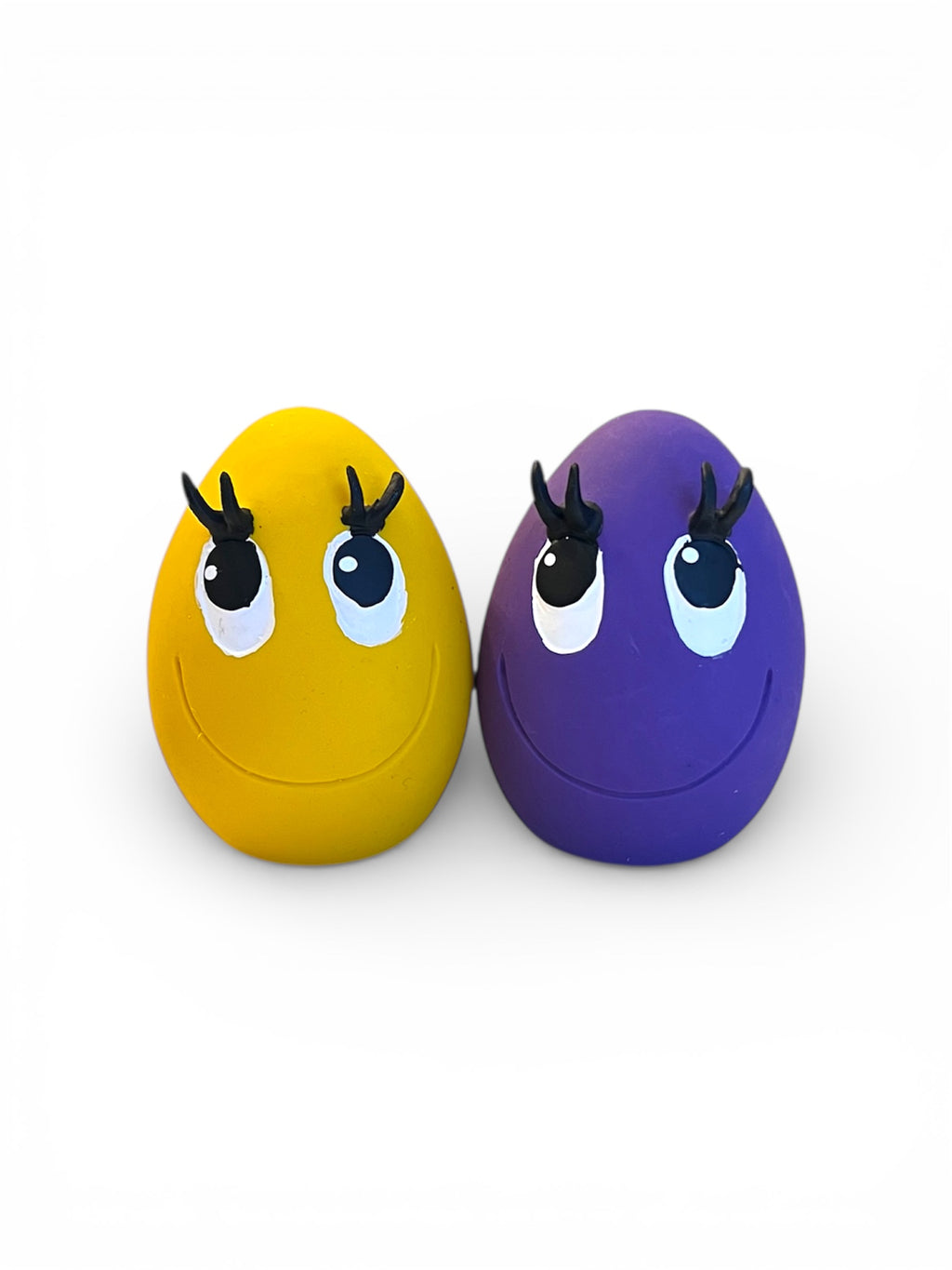 OVO Egg - Yellow & Purple - Large Two Egg Set